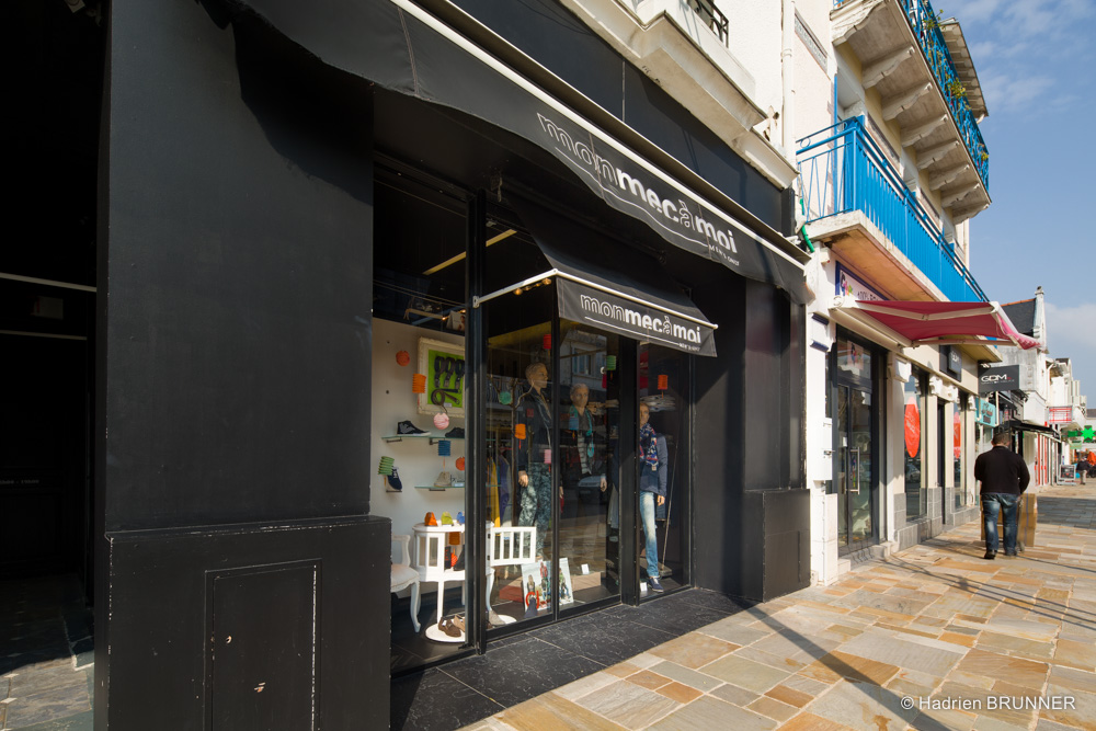 Reportage photo boutique La Baule Magasin Mon Mec à Moi Photographe Architecture Nantes