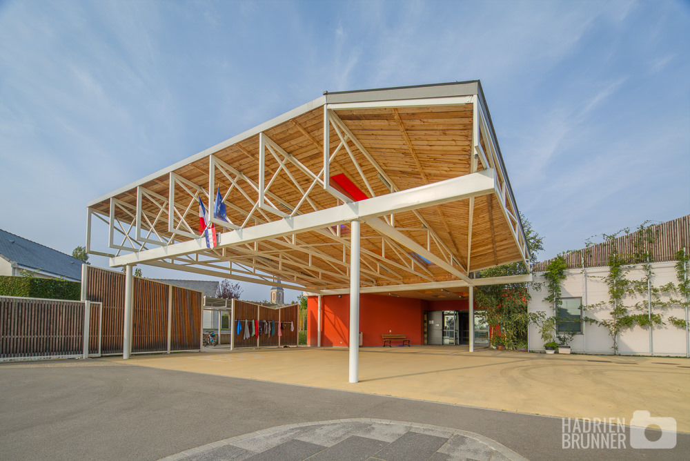 Photographe pro Architecture Ecole Loire-Atlantique - Hadrien BRUNNER