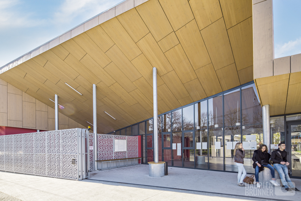 Photographe architecture lycée Nantes