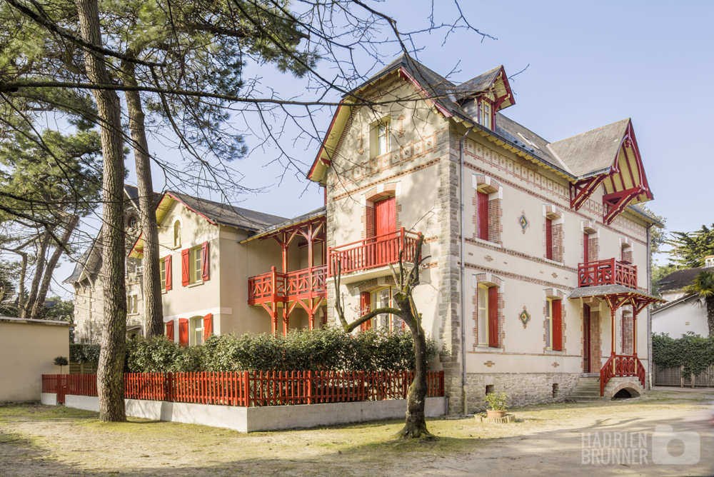 Photographe architecture maison La Baule